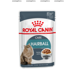 Royal Canin HAIRBALL CARE (ХЭЙРБОЛЛ КЭА) для кошек в соусе 0,085 кг